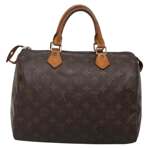 LOUIS VUITTON Monogram Speedy 30 Hand Bag M41526 LV Auth 138685 - Picture 2 of 16